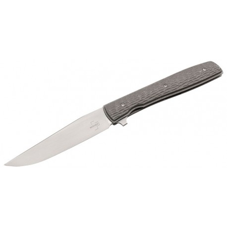 Couteau de poche Urban Trapper Jigged Titanium - Böker Plus