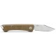 Couteau Buck Saunter Clip point micarta vert 0250GRS1