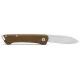 Couteau Buck Saunter Drop point micarta vert 0250GRS