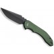 Couteau Civivi Bluetick micarta vert blackwash