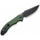 Couteau Civivi Bluetick micarta vert blackwash