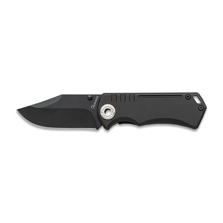 Couteau pliant Albainox 18848 3Cr13Mov aluminium noir