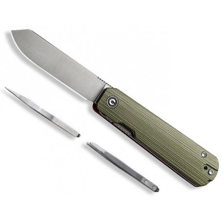 Couteau Civivi Sendy G10 rouge/vert