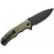 Couteau Civivi Praxis G10 vert blackwash