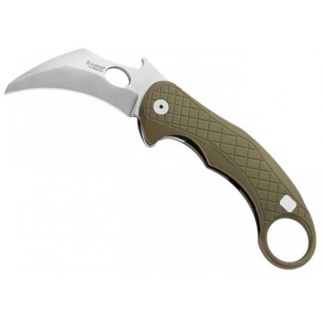 Couteau Karambit LionSteel L.E.One vert