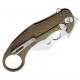 Couteau Karambit LionSteel L.E.One vert