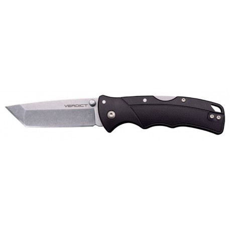 Couteau Cold Steel Verdict Tanto Black 4116SS