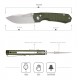 Couteau Remette Rhino micarta vert