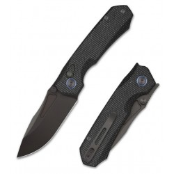 Couteau Remette Rhino micarta noir