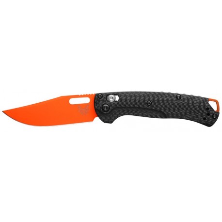 Couteau Benchmade Mini Taggedout fibre de carbone 15533OR_01