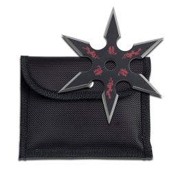 Étoile de lancer BladeUSA avec étui nylon 90-22B