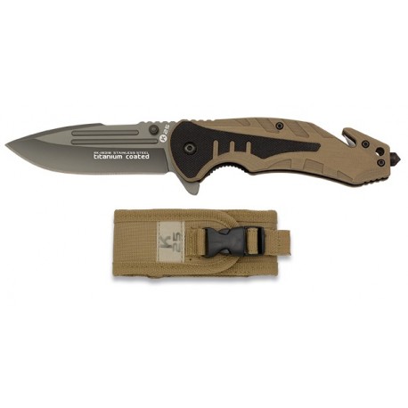 Couteau tactique K25 G10 coyote 18318