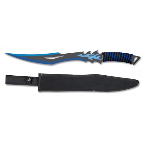 Machette coupe-coupe Albainox bleu/noir 32653