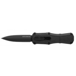 Couteau automatique OTF Benchmade Mini Claymore Black Grivory