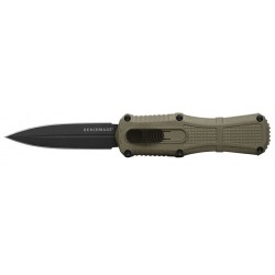 Couteau automatique OTF Benchmade Mini Claymore Green Grivory