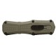 Couteau automatique OTF Benchmade Mini Claymore Green Grivory