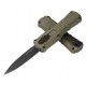 Couteau automatique OTF Benchmade Mini Claymore Green Grivory