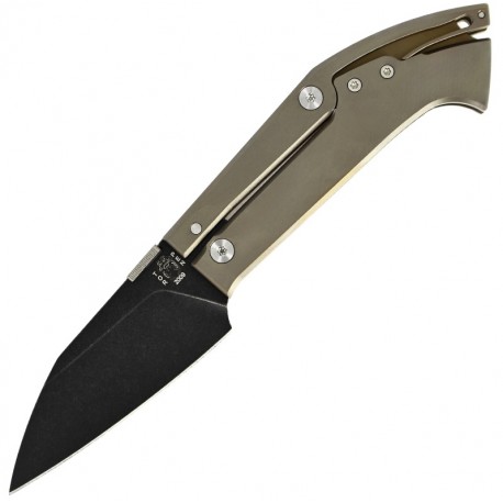 Couteau Max Knives X Torpen Warthog titane anodisé MKH02B