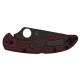 Couteau Spyderco Delica 4 bordeaux lame noire Sprint Run 2024