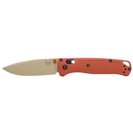 Couteau Benchmade Bugout Rust Orange Grivory