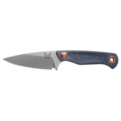 Poignard Benchmade Dacian Blue Denim Micarta Spear Point