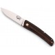 Couteau Salamandra ziricote 9cm inox