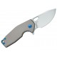 Couteau Fox Suru titanium gris gaucher