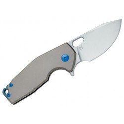 Couteau Fox Suru titanium gris gaucher