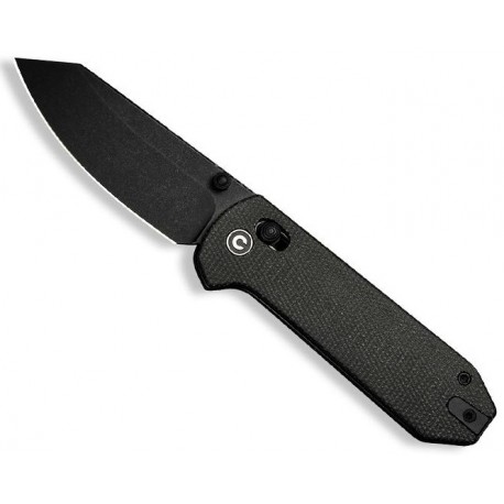 Couteau Civivi Yonder micarta vert blackwash