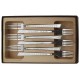 Coffret 6 fourchettes inox décor maison Roger Orfèvre