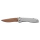 Couteau Benchmade Seven Ten Gray Aluminium Recurve