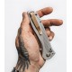 Couteau Benchmade Seven Ten Gray Aluminium Recurve