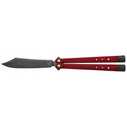 Couteau papillon Benchmade Necron Ruby Red G10