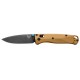 Couteau Benchmade Bugout Burnt Brass Aluminium