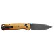 Couteau Benchmade Bugout Burnt Brass Aluminium