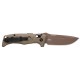 Couteau Benchmade Mini Auto Adamas OD Green G10 Drop Point