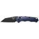 Couteau Benchmade Auto Immunity Crater Blue Aluminium Wharncliffe