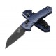 Couteau Benchmade Auto Immunity Crater Blue Aluminium Wharncliffe