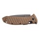 Couteau automatique Benchmade Presidio II aluminium Dark Earth