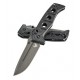 Couteau Benchmade Adamas Sibert G10 noir Drop Point