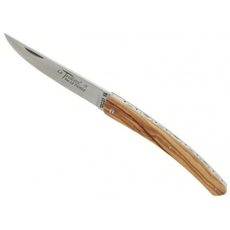 Couteau Le Thiers Le Fidèle olivier 12cm inox