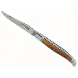 Couteau Laguiole Le Fidèle pistachier 12cm inox