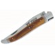 Couteau Laguiole Le Fidèle pistachier 12cm inox