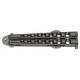 Couteau décapsuleur Böker Magnum Black Balisong