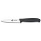 Couteau éplucheur Top Cutlery lame 10cm manche ABS noir