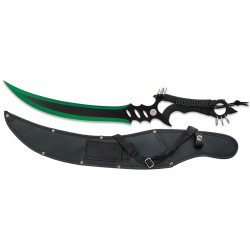 Machette Albainox Rings noire/verte