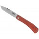 Couteau Maserin Saloon micarta rouge