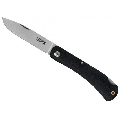 Couteau Maserin Saloon micarta noir